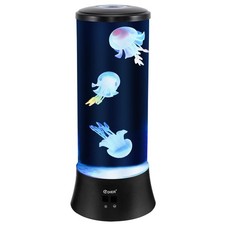 Jellyfish Lamp, 15 Inch Large Jellyfish Aquarium with Realistic Jellyfish  N...