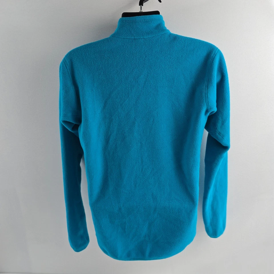 Mountain Hardwear флис пуловер мужской S красный молнии бирюзовый синий куртка - Изображение 2 из 4