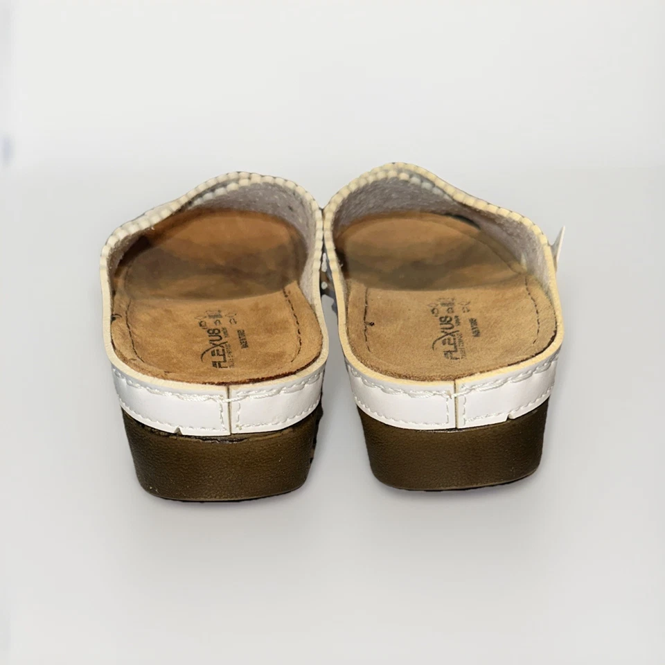 Flexus by Spring Step Women's Passat Slide Sandal size EU 36 /  White - Image 4 of 4