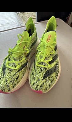 Size 9.5 - adidas Men's Adizero Prime X 2.0 Strung Lucid Lemon c