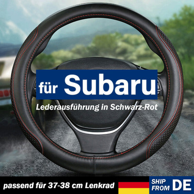 Für Subaru Forester Outback XV Auto Lenkradbezug Anti-Rutsch-Leder Oberleder