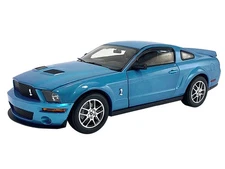 2007 FORD SHELBY GT500 WINDVEIL BLUE 1/18 DIECAST MODEL CAR BY ACME SC18006
