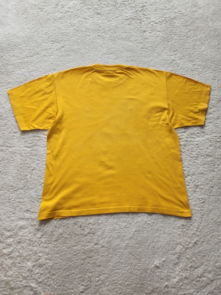 T-shirt vintage Martinique Les Antilles Kontiki jaune 100% coton taille S - Photo 2/4
