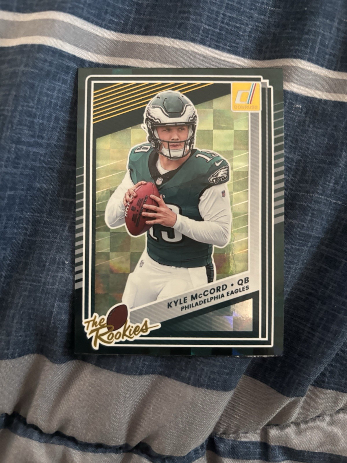 2025 Donruss Kyle McCord The Rookies Eagles RC #23