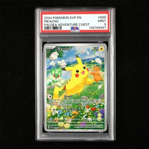 PSA 9 MINT 2024 Pokemon ENG Pikachu G SVP EN 088 Promo