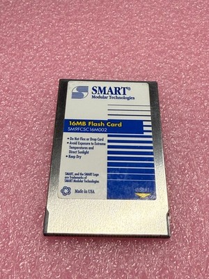 SM9FCSC16M002 16MB LINEAR Flash PCMCIA card