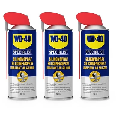 WD-40 SPECIALIST 3x 400 ml HOCHLEISTUNGS-SILIKONSPRAY SCHMIERMITTEL TRENNMITTEL - Bild 1 von 4