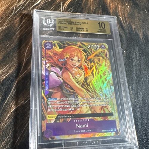 Nami (Alternate Art) graded BGS 10 for sale on eBay