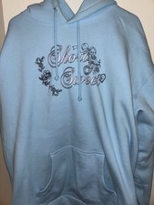 Sabrina Carpenter Short n Sweet Light blue Hoodie from NYC Pop Up Size 2XL