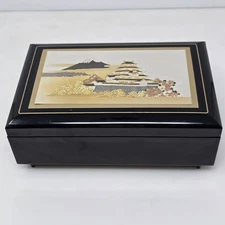 Japanese Jewelry Music Hand Carved The Art of Chokin Gold and Copper Love Story