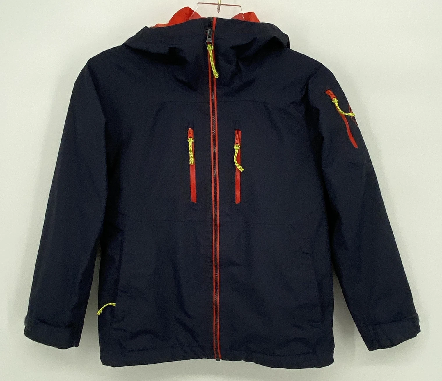 L.L. Bean Pathfinder Waterproof 3-in-1 Jacket Kids M/10-12 Blue Hooded Outdoor
Opens in a new window