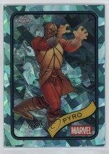 2025 Topps Chrome Marvel Comics Sapphire Aqua /75 Pyro #66 1i3m