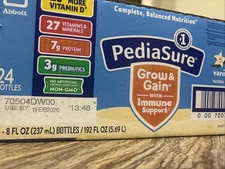 PediaSure Grow & Gain Kids' Vanilla Shake - 24 Pk./8 Fl. Ounce
