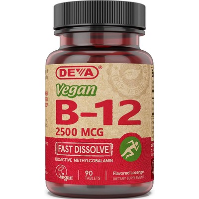 Deva Vefan Vitamin B-12 2500Mcg 90 Tablets