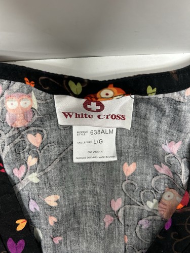 2er Set L Scrubs Tops SCHWARZ BUNT Herbst & Glaube Heilung Liebe - Bild 8 von 17