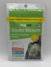 BugMD Plant-Powered Squito Stickers - 1 Pack