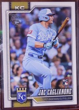 JAC CAGLIANONE ROOKIE CARD #138 2026 SERIES 1