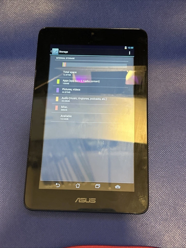 Tablet Asus Memo Pad ME172V 7" 16GB, 1GB Ram Android Foto 3 de 4