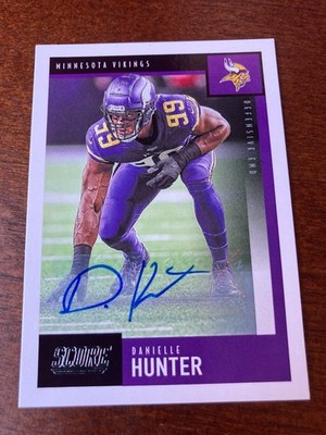 2020 Danielle Hunter Score Panini Auto Autograph