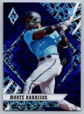 2021 Panini Chronicles #6 Monte Harrison Phoenix Blue Velocity