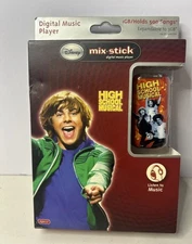 Disney High School Musical NIB Mix Stick (1 GB) Digital Music MP3 Player HSM