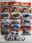 Vintage Matchbox POLICE LEO - LOT OF 14 - Collection Impala 4x4 Blazer Hummer...