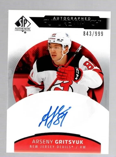 2025-26 SP AUTHENTIC HOCKEY #186 ARSENY GRITSYUK FUTURE WATCH AUTO