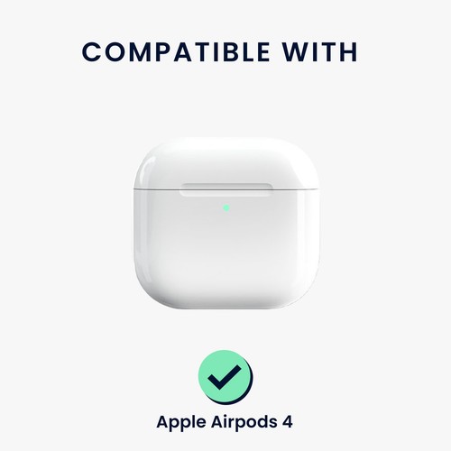 Silikon Hülle für Apple Airpods 4 Kopfhörer Cover Case - Afbeelding 8 van 8