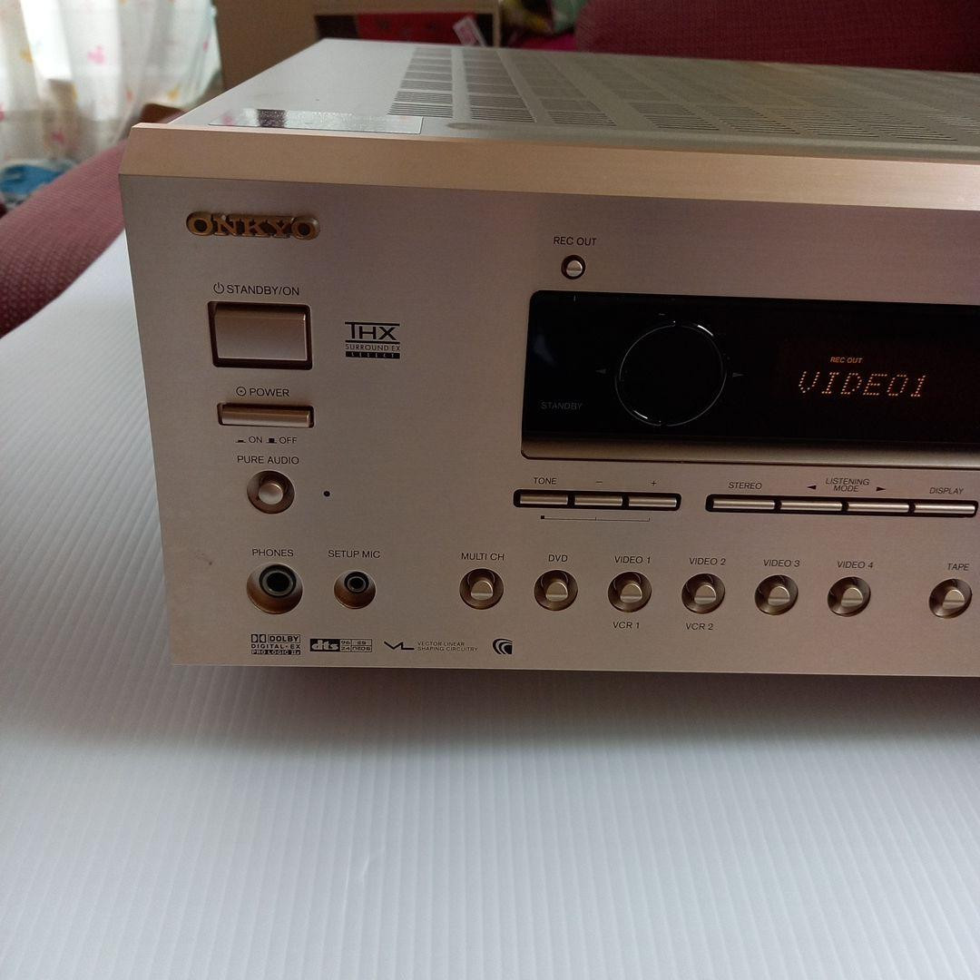 Onkyo Tx-Sa702 N High Power Amplifier Gold With Remote
