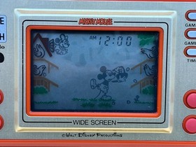 Nintendo Game & Watch MICKEY MOUSE MC-25 1981 Near Mint In Box