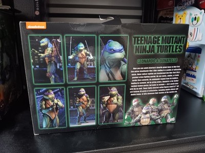 NECA TMNT Walmart 2pack Leonardo Donatello Raphael Michelangelo