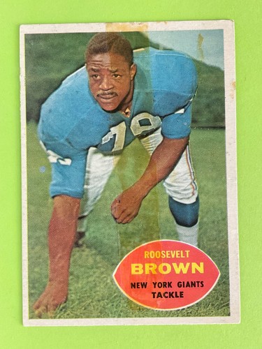 Roosevelt Brown #78 1960 Topps card