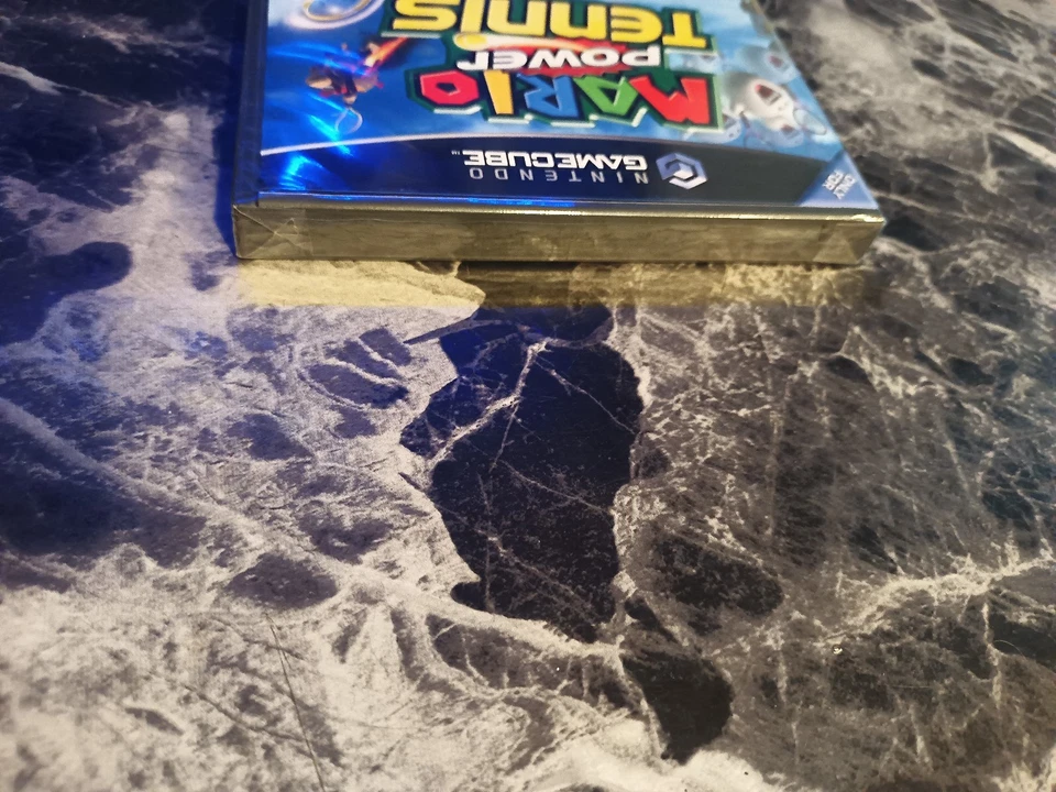 Mario Power Tennis GameCube New Sealed No Rips 1st Black Label - Image 4 of 4