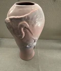 Van Briggle - Egret / Crane  18" Floor Vase Art Pottery