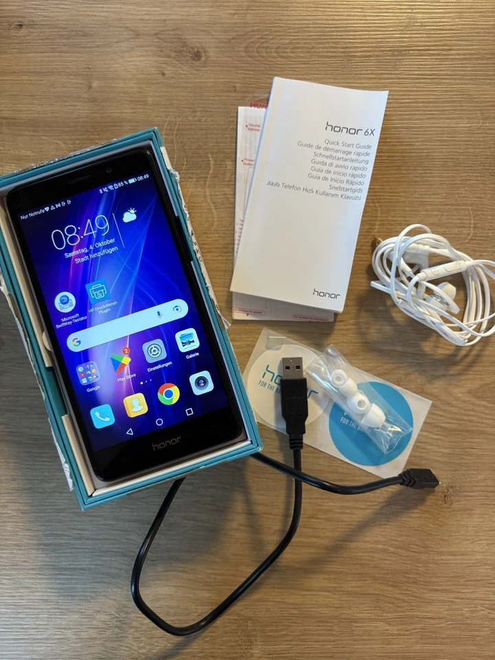 Huawei Honor 6x - 32GB - Grey (Ohne Simlock) (Dual SIM) - Bild 2 von 4