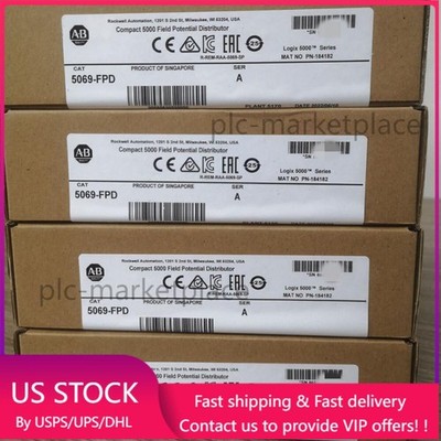 New in Box Factory Sealed AB 5069-FPD Potential Distributor US Free Tax