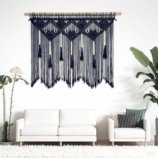 Large Boho Macrame Wall Hanging - Woven Tapestry for Home Decor