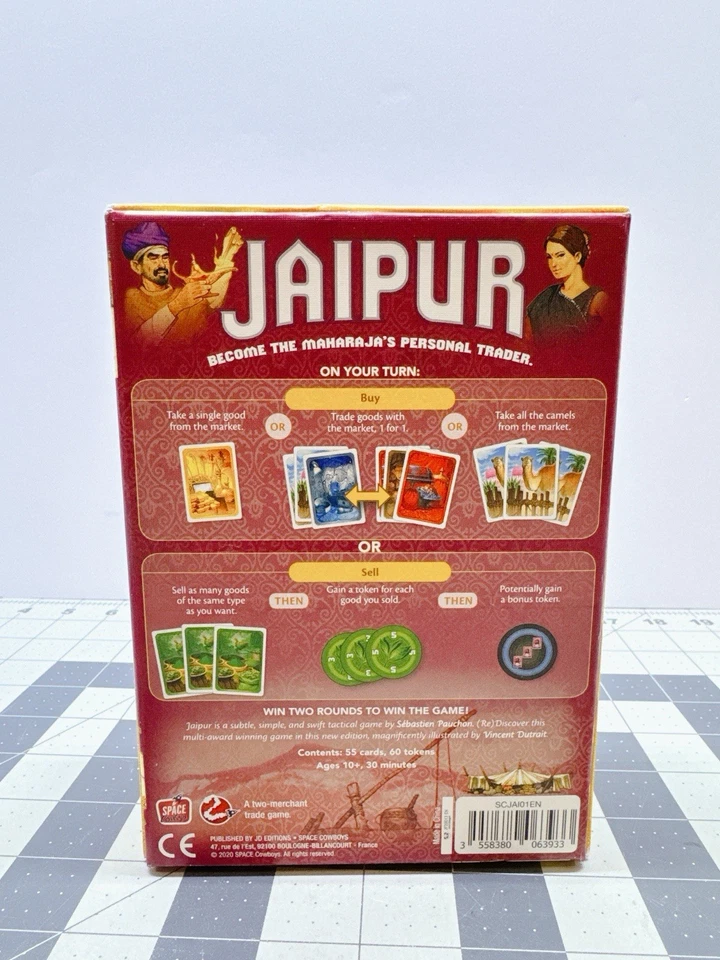 Jaipur Board Game – Strategy Card Game by Sébastien Pauchon (Sealed) - Image 3 of 4