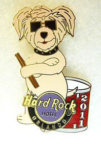  ORLANDO  HOTEL Hard Rock Cafe  Pin DOG  Series the drummer eBay