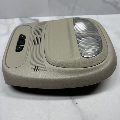 2002 - 2009 GMC Envoy Trailblazer Overhead Console Dome Light With Homelink OEM - Picture 3 of 14
