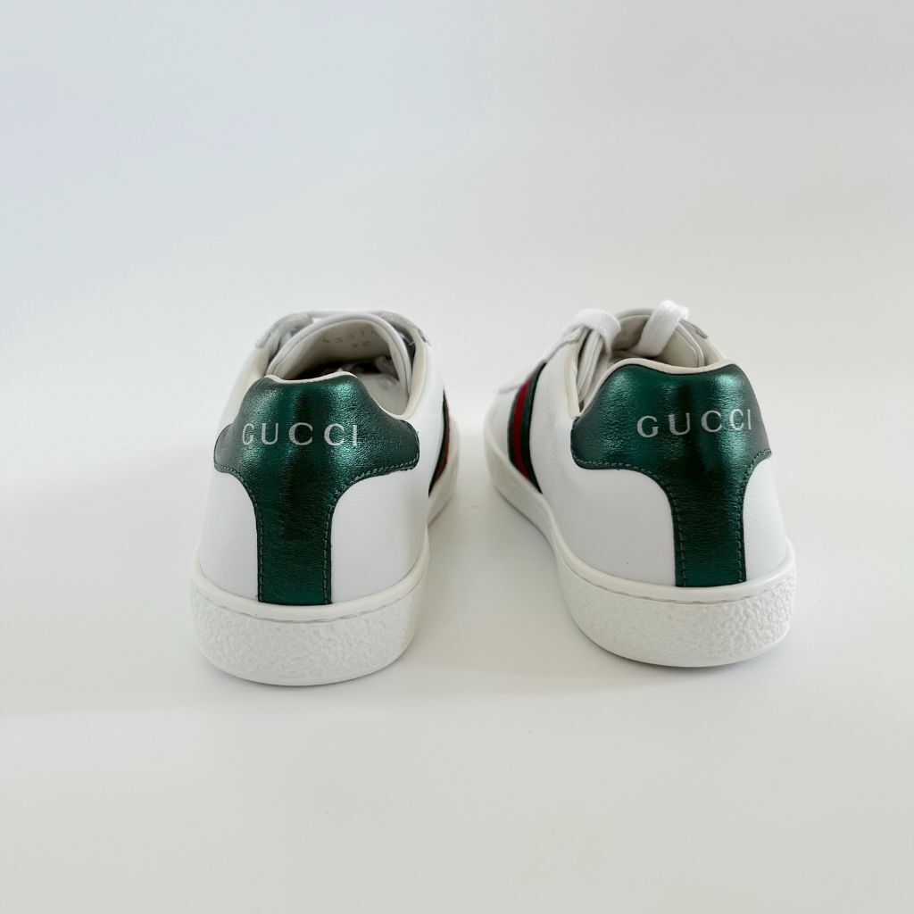 Gucci Kids Ace LaceUp Sneakers Size 32 | eBay