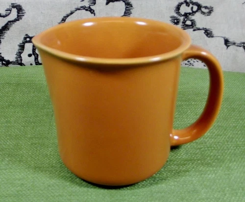 Vintage Crown Corning Japan Terra Cotta Gravy or Cream Pitcher Mug Great Shape
