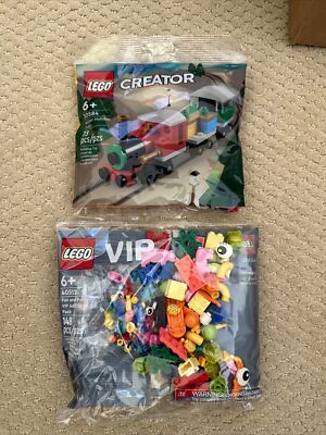Lego Creator 30584 Winter holiday train And 40512 Fun and Funky Add on
