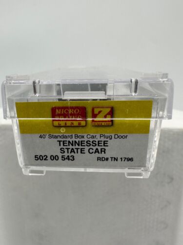 Tennessee State Car, 40' Standard Box Car, Plug Door, Rd# TN 1796 - Picture 2 of 2