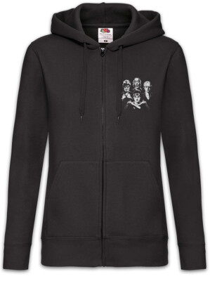 Karate Rhapsody Damen Zipper Hoodie Fun Queen Kid Mister Mr. Mercury Myagi