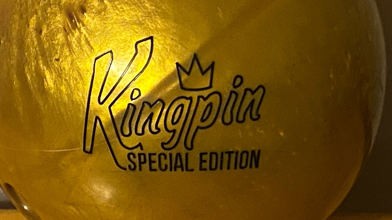 Brunswick Kingpin Gold Special Edition Bowling Ball 15lbs eBay