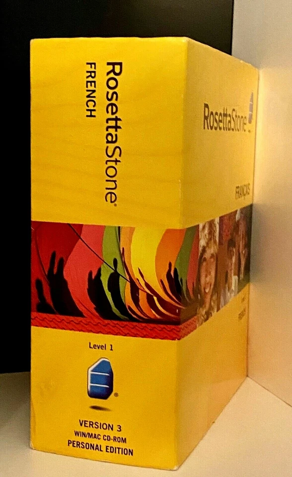 New! Rosetta Stone ~ Français ~ French Level 1 ~ CDs ~ Headset w/Mic ~ Software - Image 2 of 4