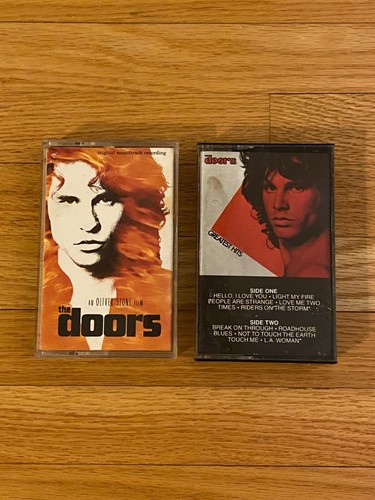 The Doors Greatest Hits Movie Motion Picture 1980 Cassette Tape Classic Rock Vtg
