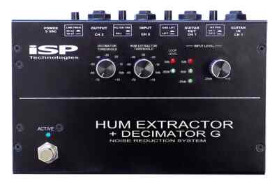 ISP Technologies Hum Extractor + Decimator G Pedal BRAND NEW IN BOX!