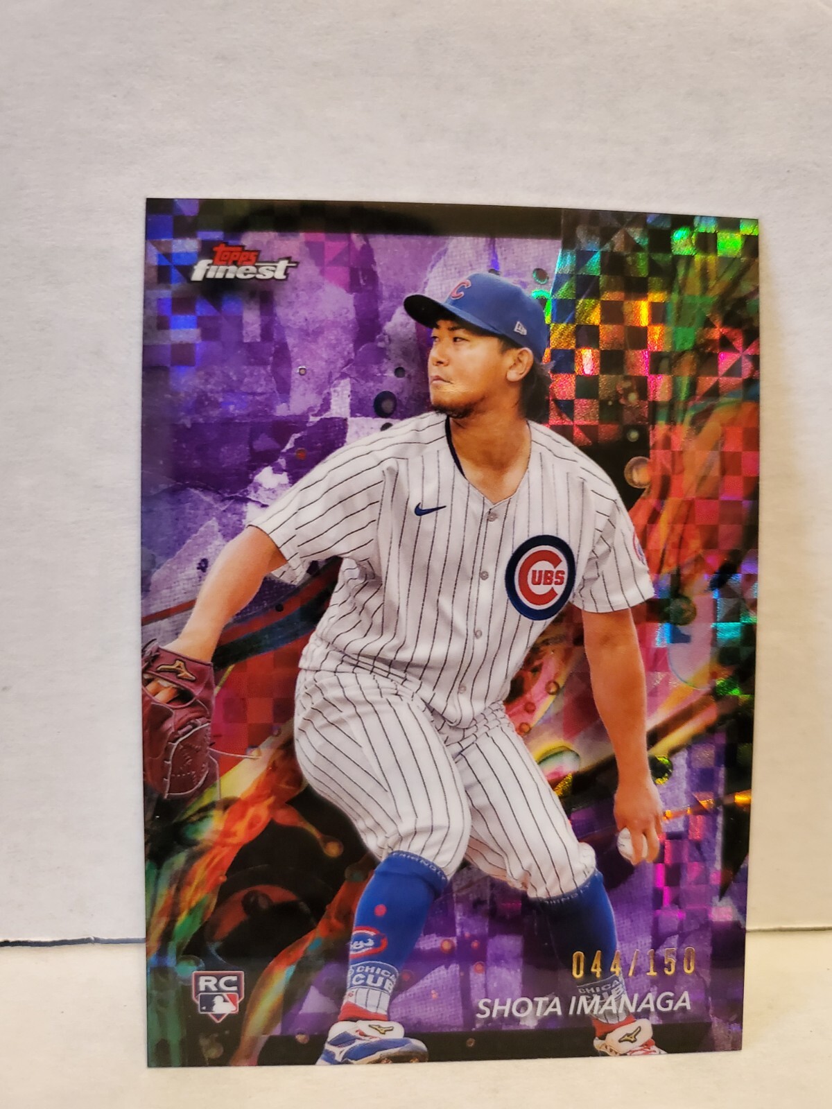 Evan Carter 2024 Topps Finest #290 Purple Refractor /125 Rookie Rare